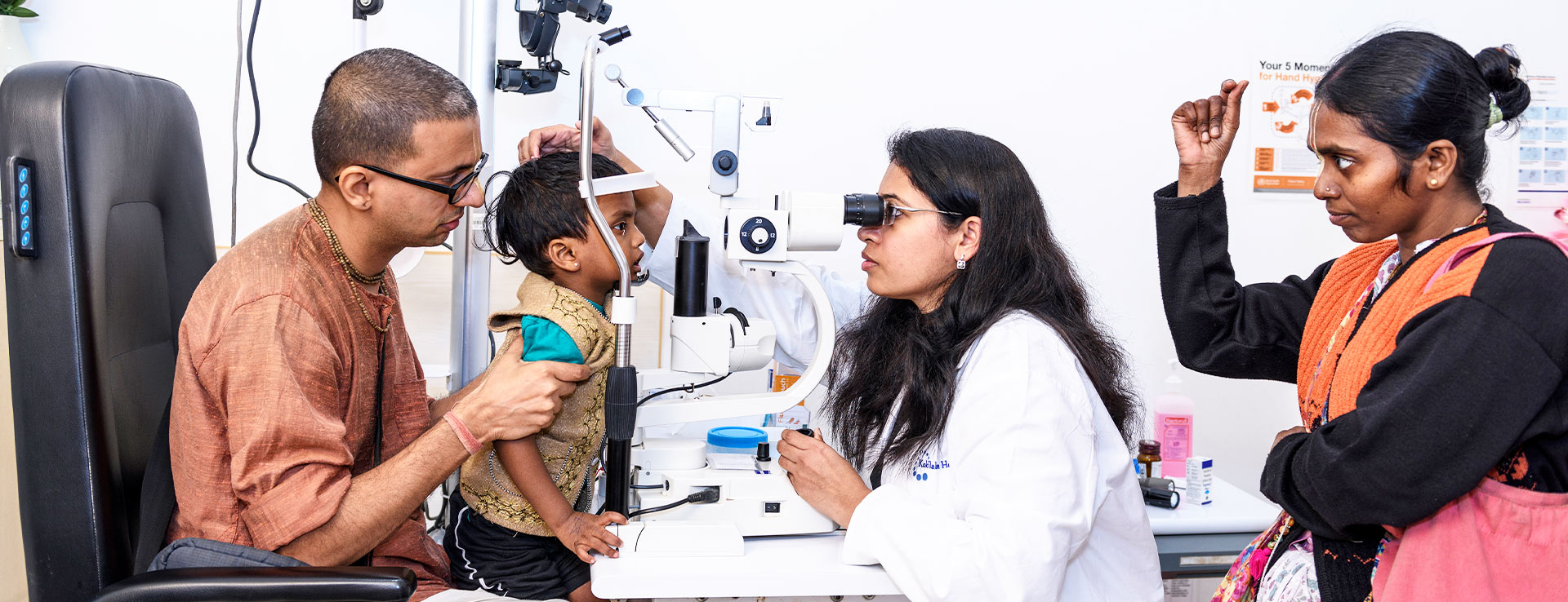 Family and Child Eye CareTreatment in Mumbai, India