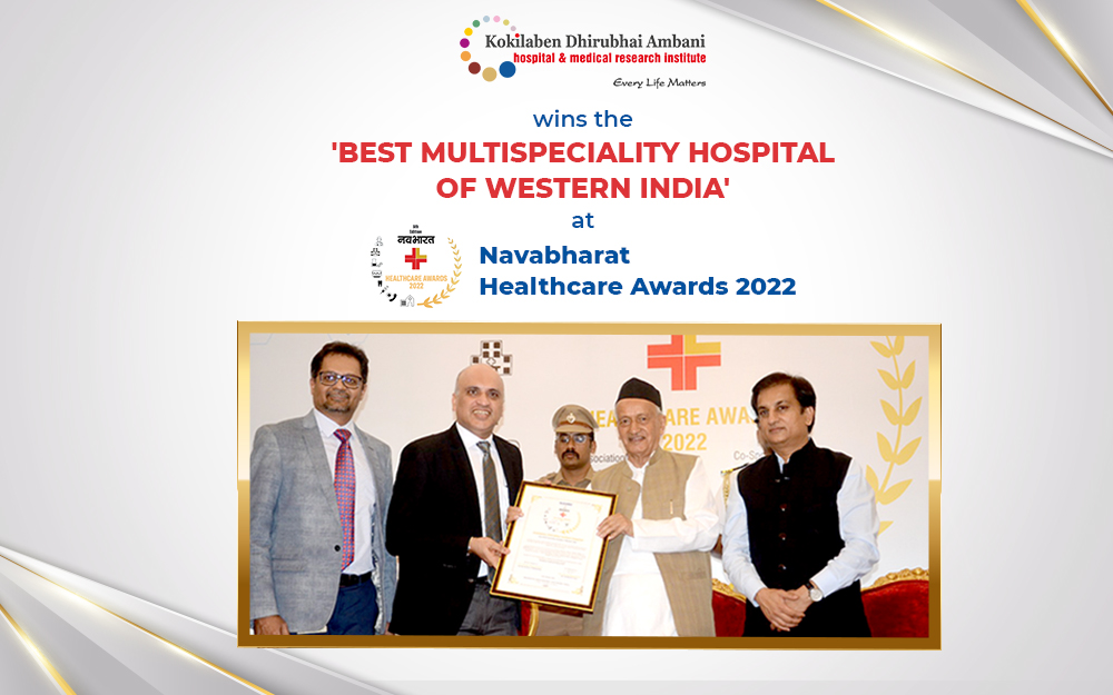 KDAH wins the Best Multispeciality Hospital of Western India