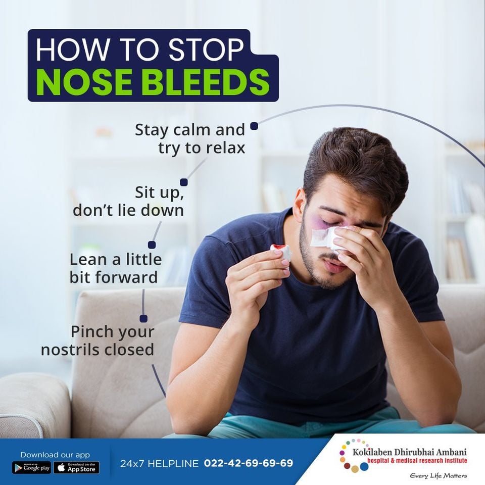 How To Stop Nose Bleeds