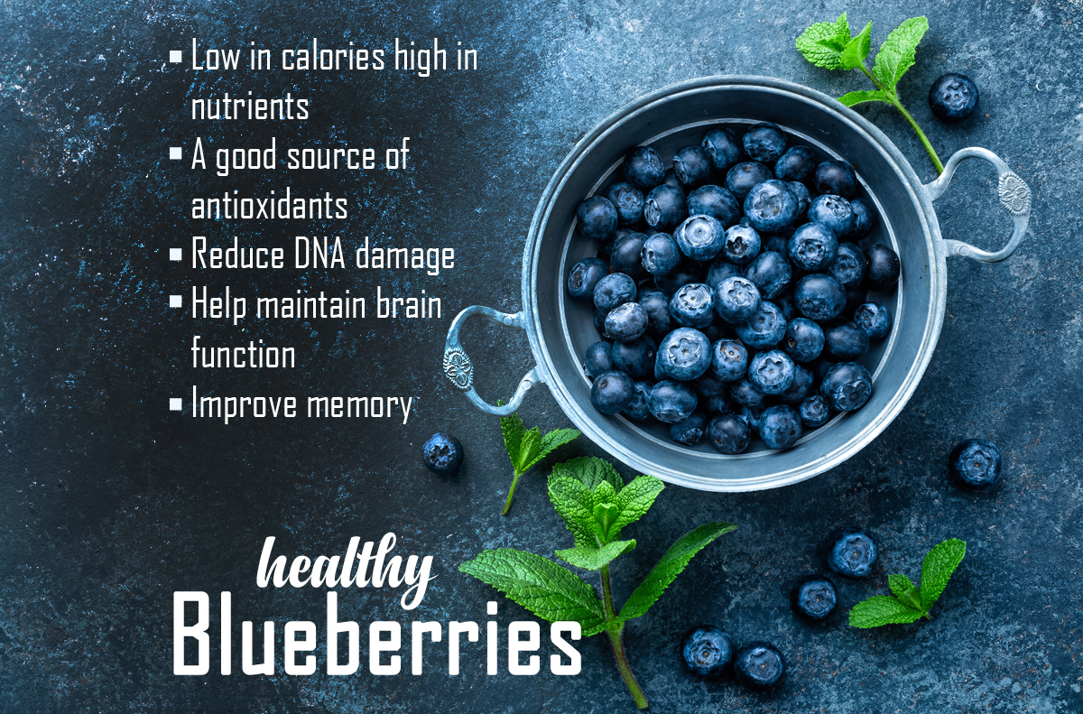Health benefits of blueberries