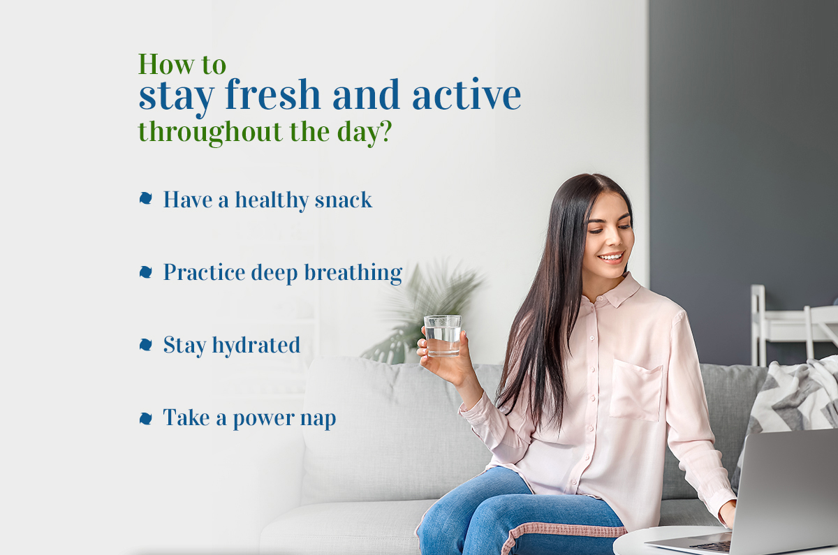 How to Stay Fresh All Day  