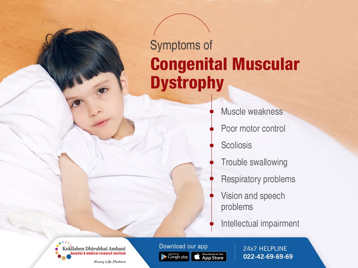 Symptoms Of Congenital Muscular Dystrophy