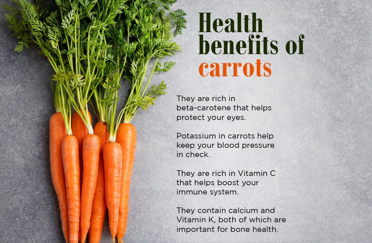 Health Benefits Of Carrots