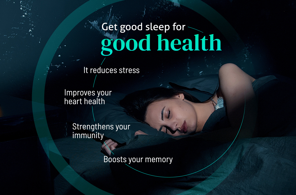 Get Good Sleep For Good Health 