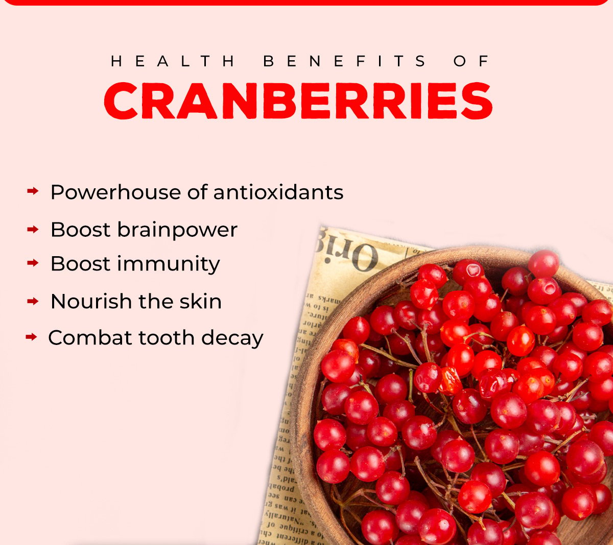 Cranberry health benefits