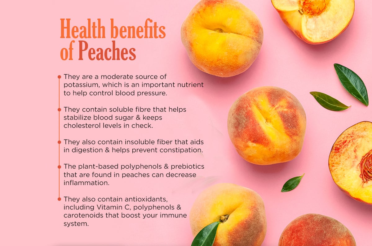 9 Health Benefits of Peaches You'll Be Glad to Know