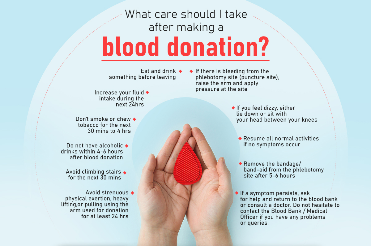 what-care-should-i-take-after-donating-blood