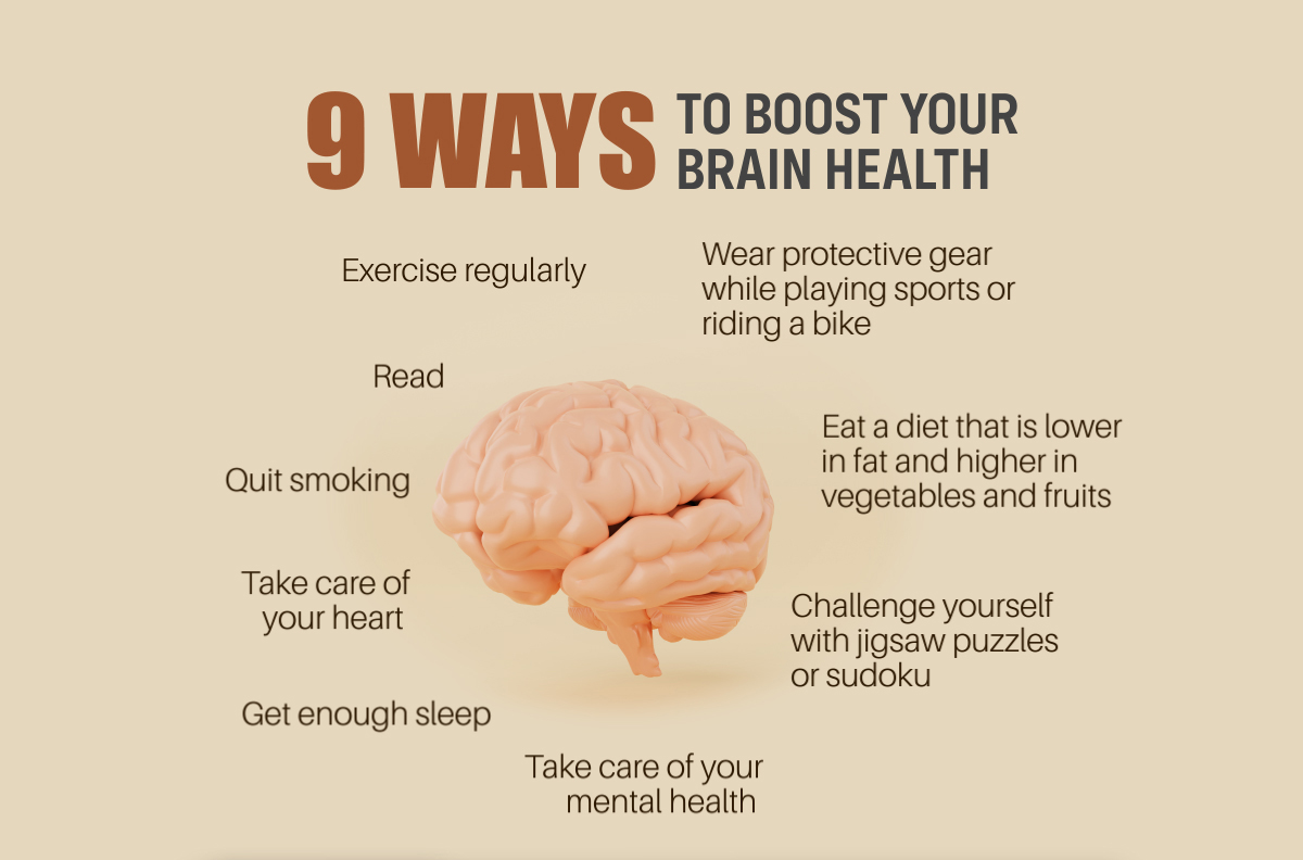 9 ways to boost your brain health