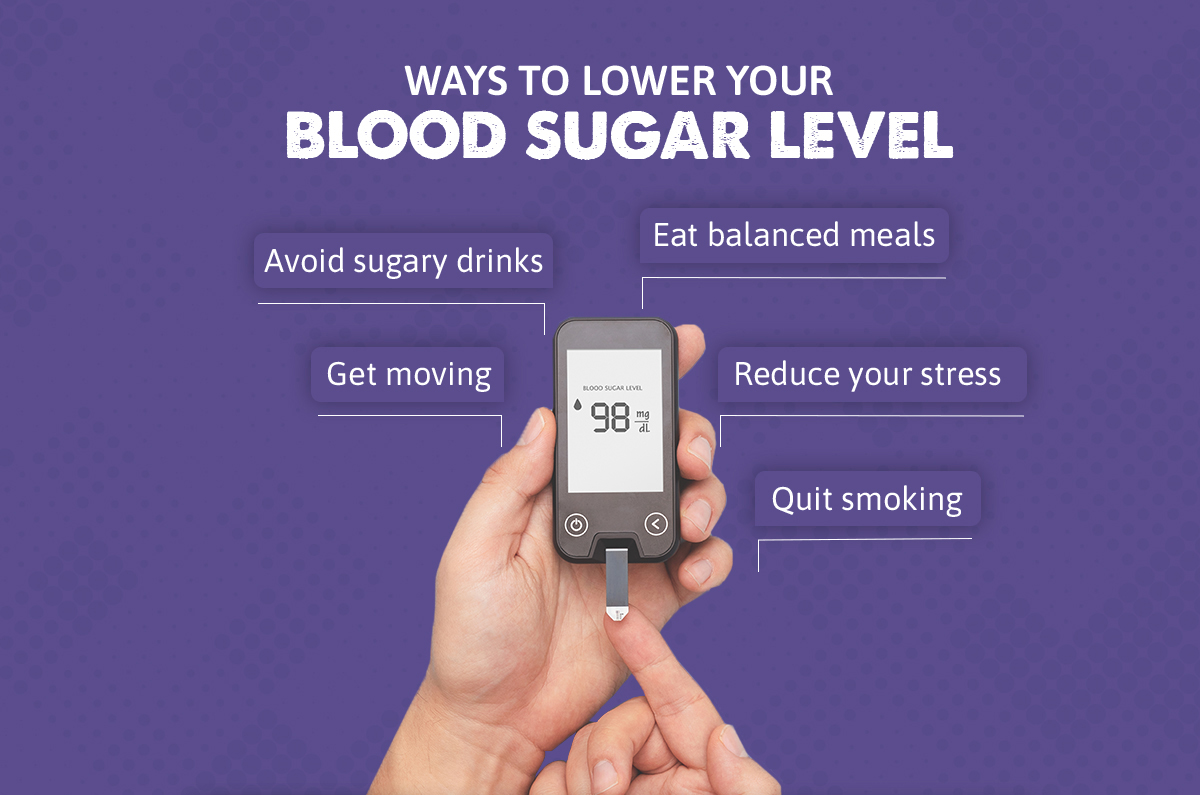 Ways to reduce your blood sugar level