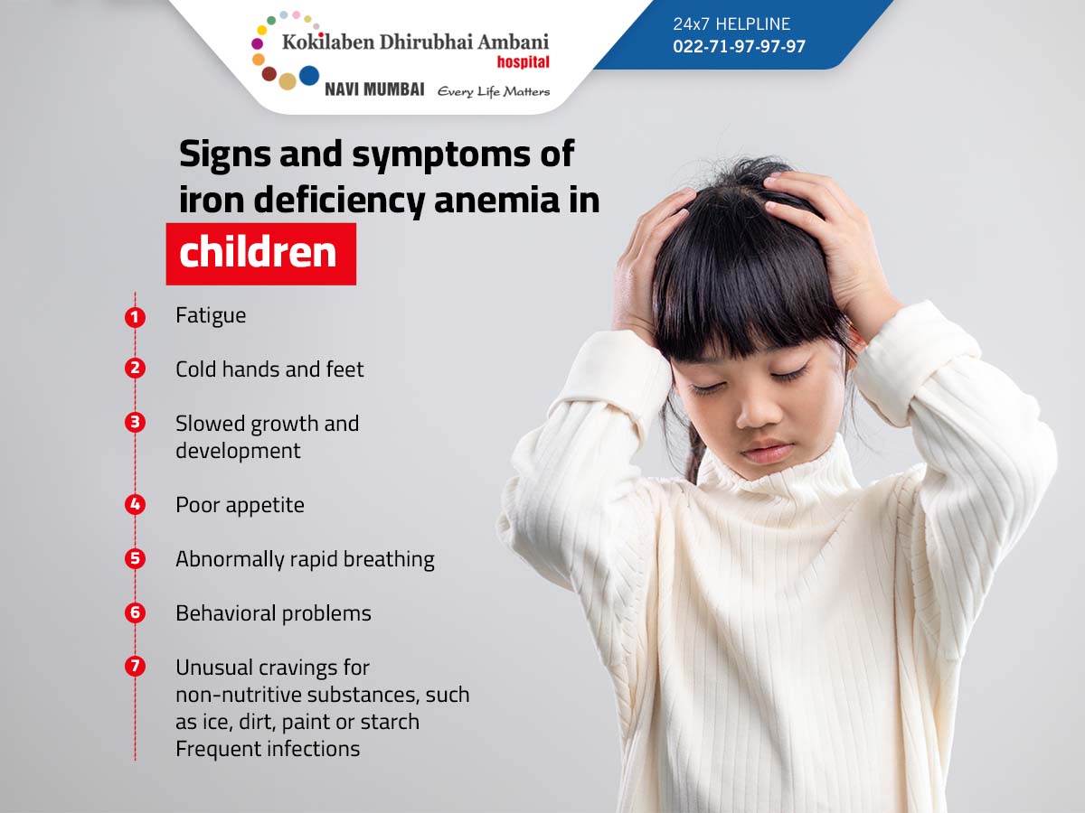 Signs And Symptoms Of Iron Deficiency Anaemia In Children