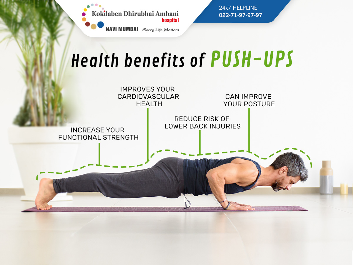 Push-Ups Benefits: Do push-ups work back muscles?
