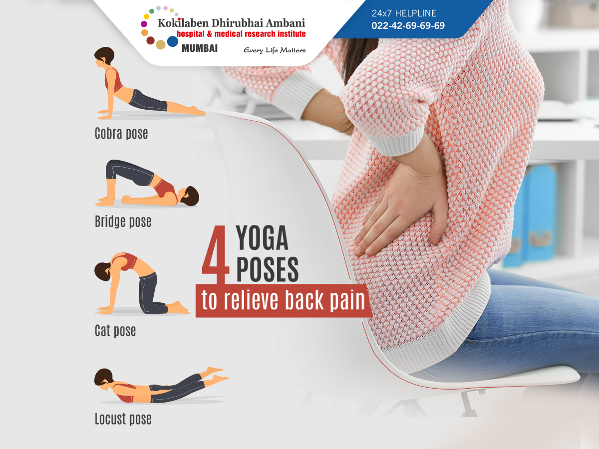 8 Yoga poses or asana posture for workout in Hip and Lower Back Pain  concept. Women exercising for body stretching. Fitness infographic. Flat  cartoon vector Stock Vector | Adobe Stock
