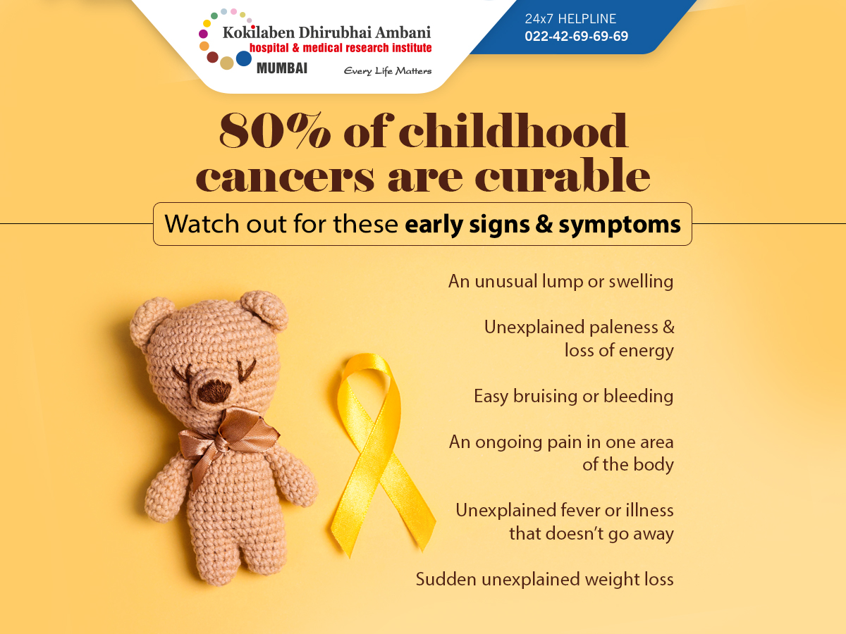 80 Of Childhood Cancers Are Curable