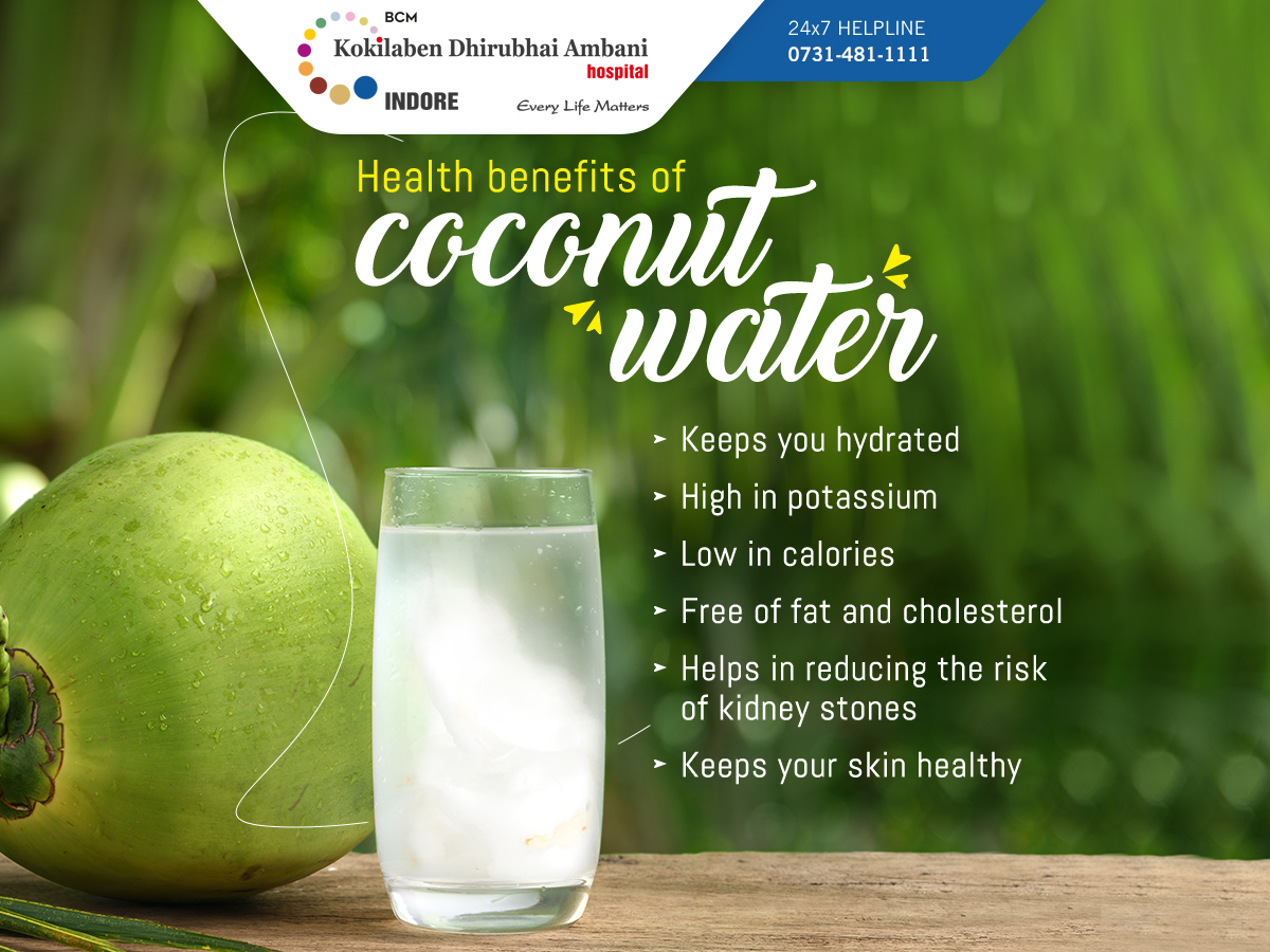 Health benefits of coconut water