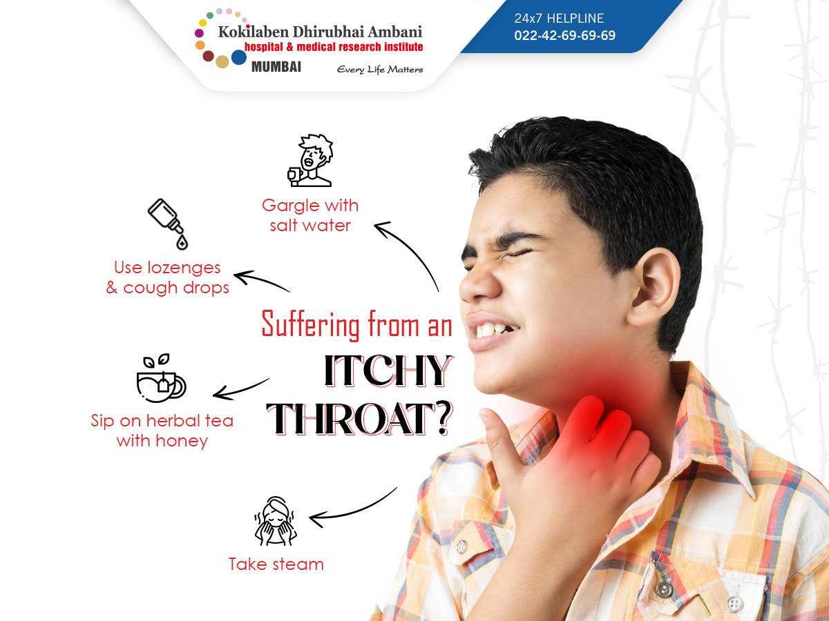 Suffering from an itchy throat?