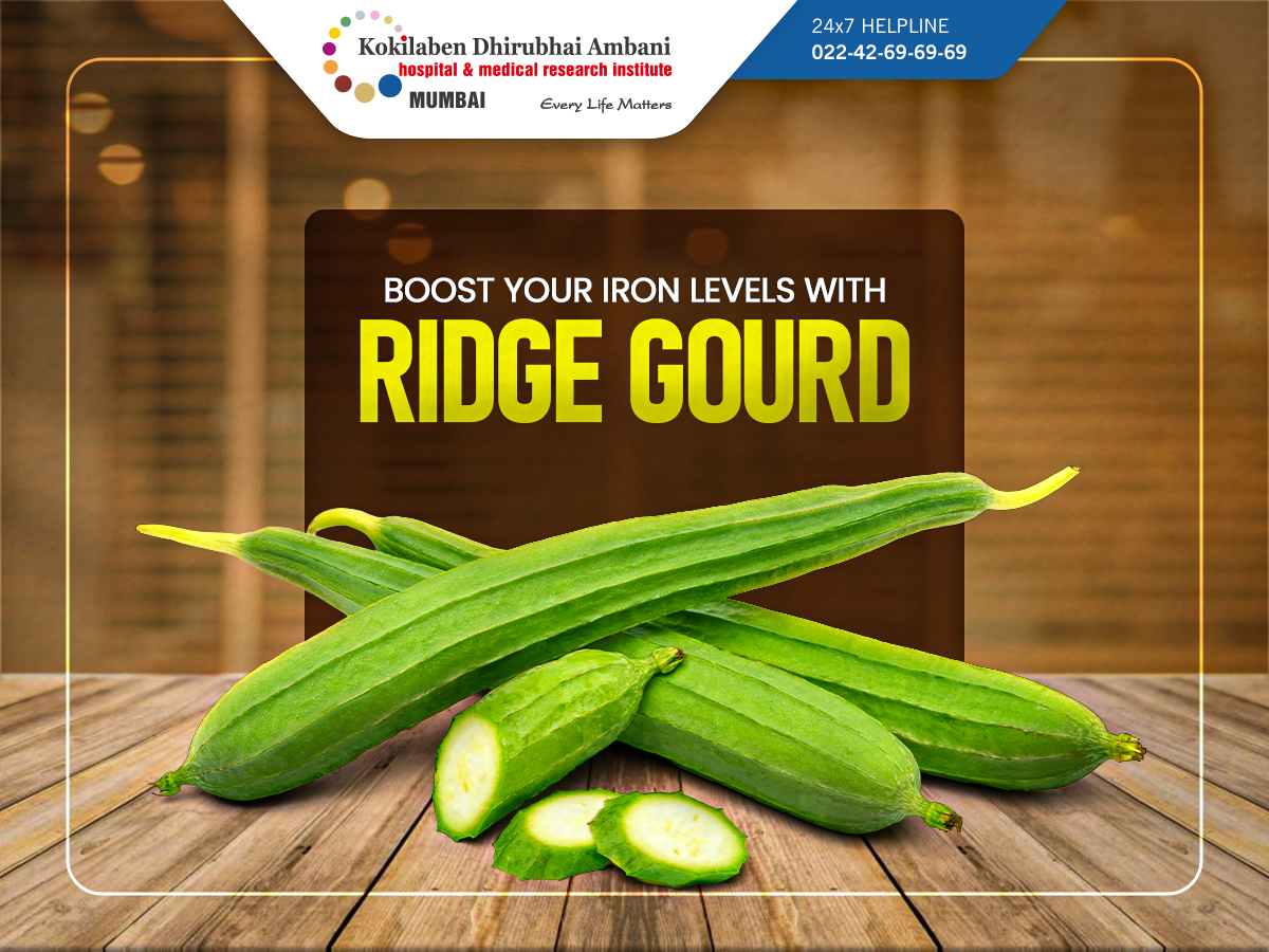 Boost your iron levels with ridge gourd