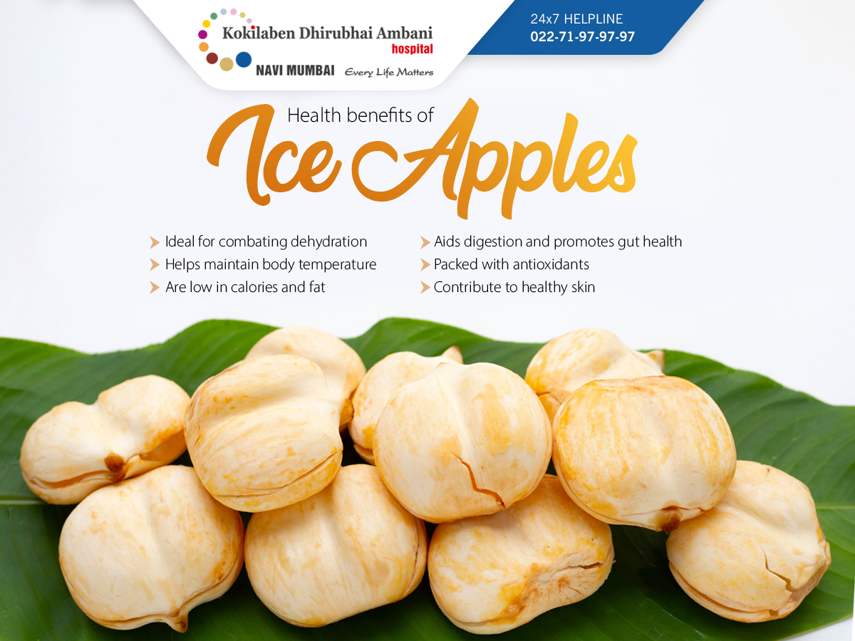 Health benefits of Ice Apples