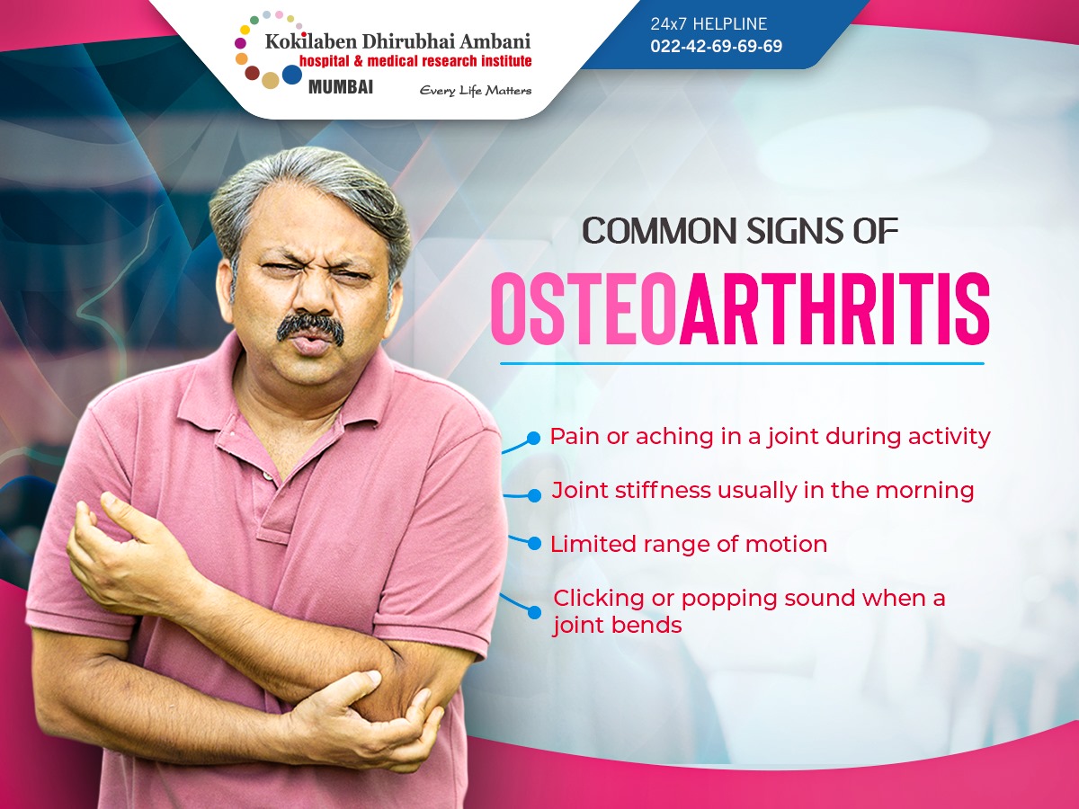 Common signs of Osteoarthritis