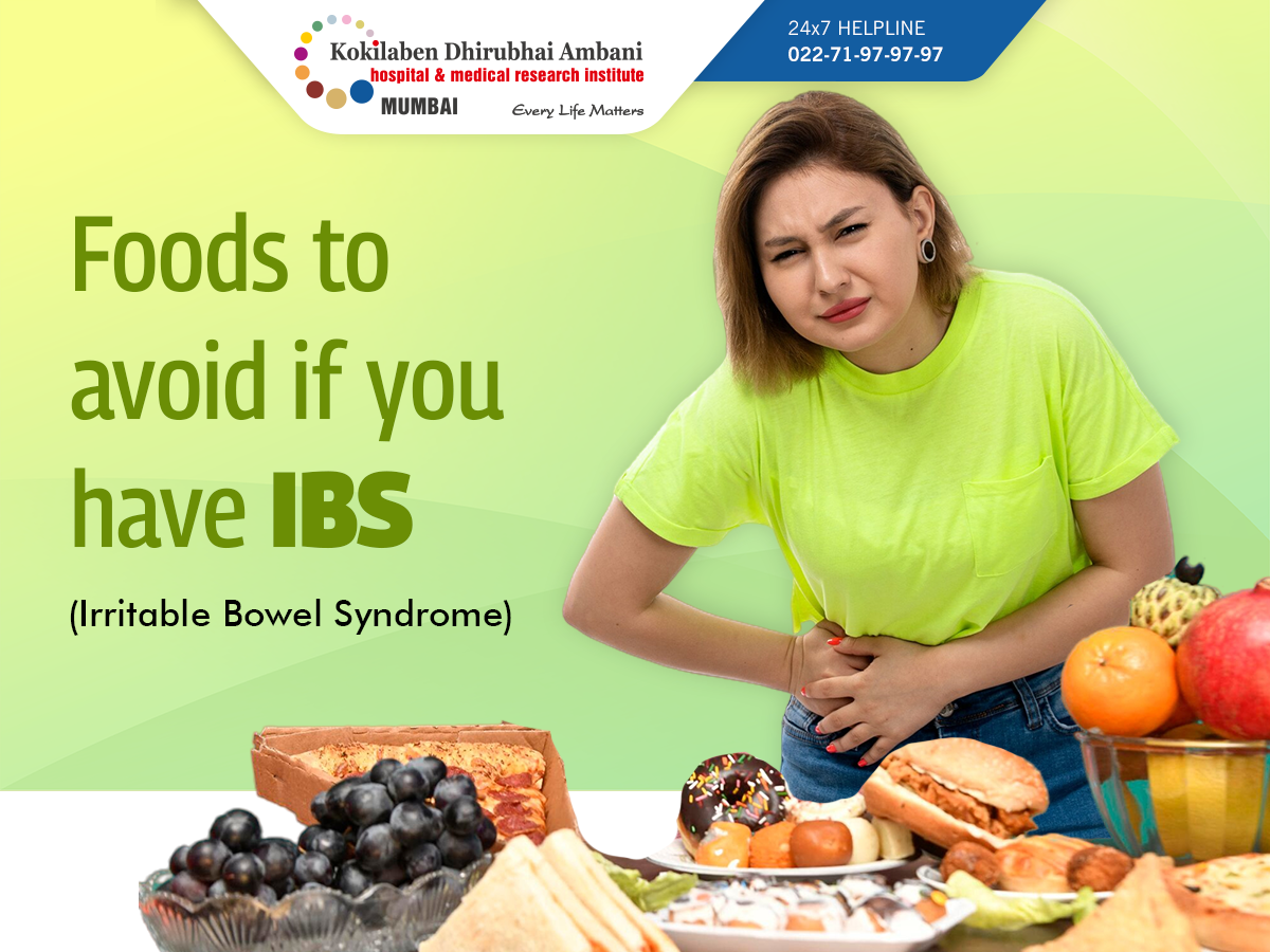 Foods to avoid if you have Irritable Bowel Syndrome