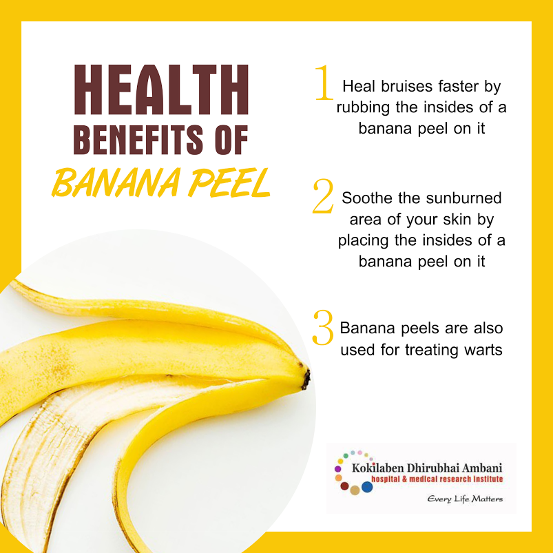 Benefits of Banana Peel - Health Tips from Kokilaben Hospital