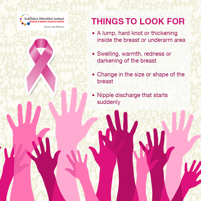 warning signs of breast cancer
