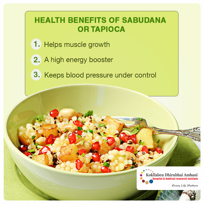 Health Benefits Of Sabudana Or Tapioca