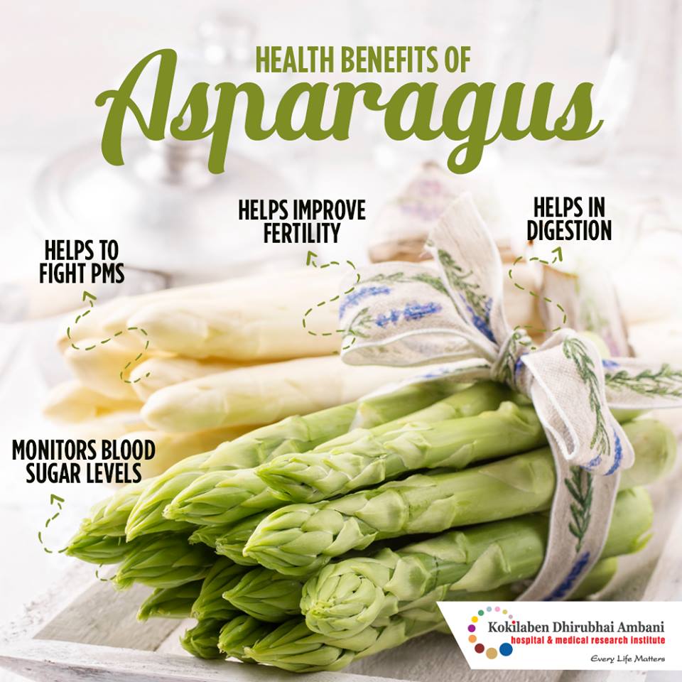 Health benefits of Asparagus - Health Tips from Kokilaben Hospital