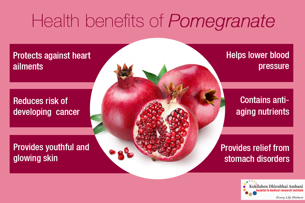 What Are Pomegranates Good For Health Tips From Kokilaben Hospital 4550