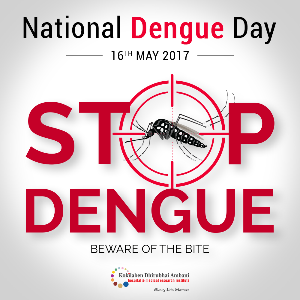 National Dengue Day Health Tips from Kokilaben Hospital