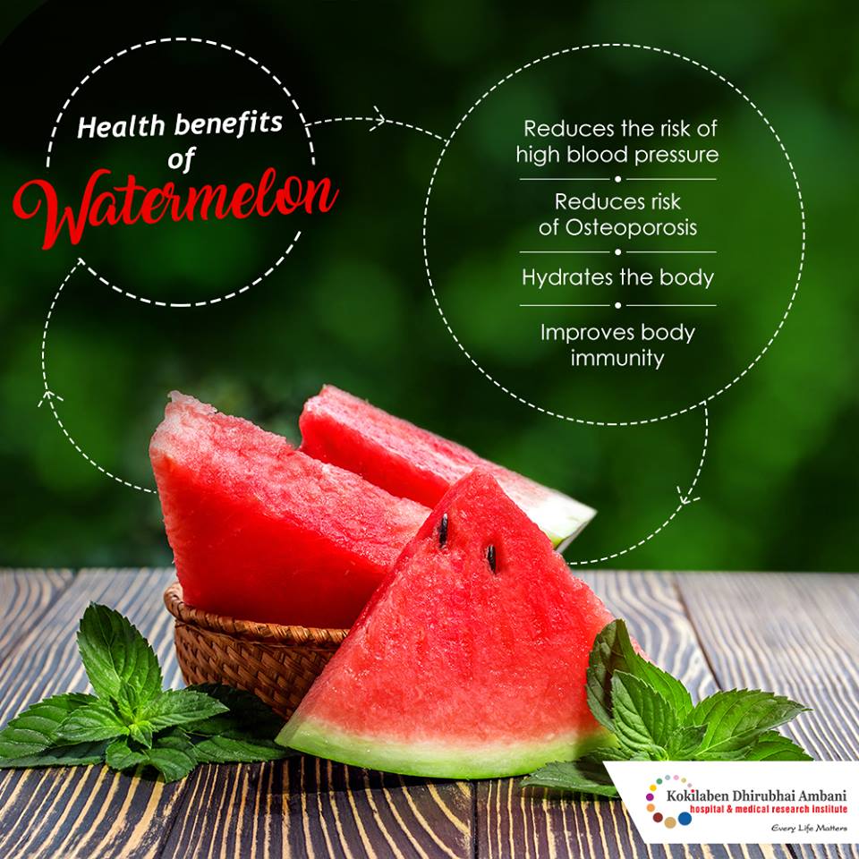 Health benefits of watermelon Health Tips from Kokilaben Hospital