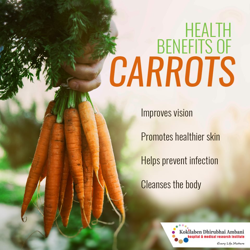 Health Benefits Of Carrots Health Tips From Kokilaben Hospital 3141